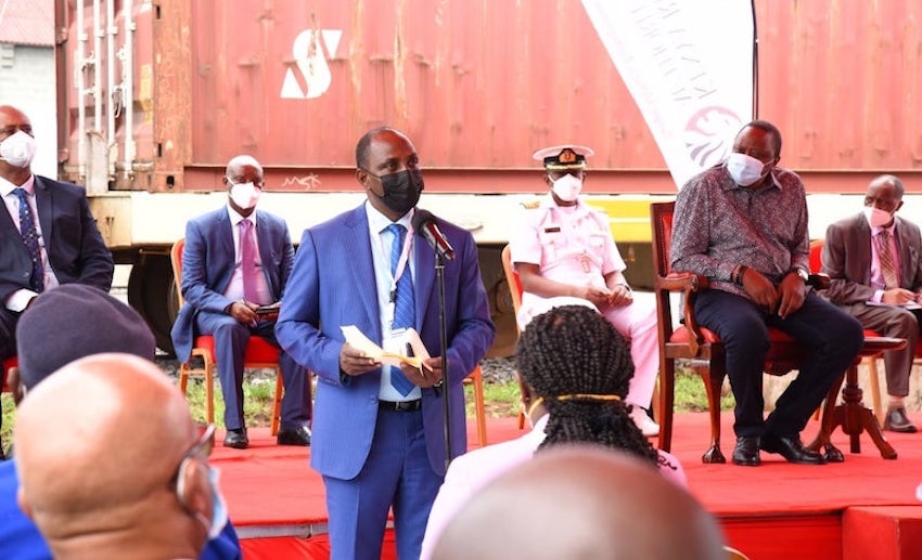 Launch of Railways Container Freight Station